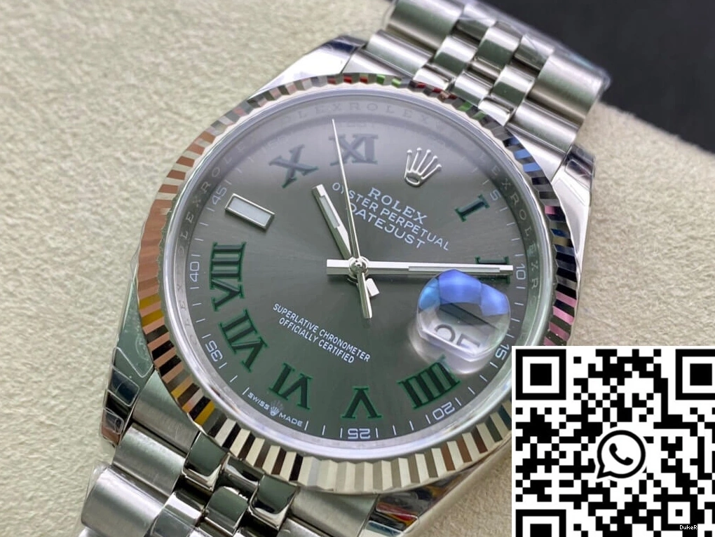 36MM Factory Datejust M126234-0045 Dial EW Rolex Grey 1101